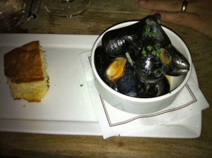 Mussels and Soda Bread